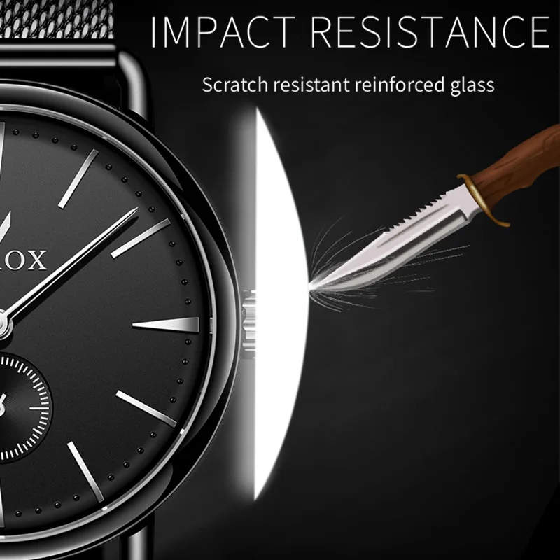 Mechanical Watch SKROX Elegant Minimalist Man Watch Thin Manual Mechanical Waterproof Men's Wrist Watches Original Luxury Brand Wind Up Clockwork