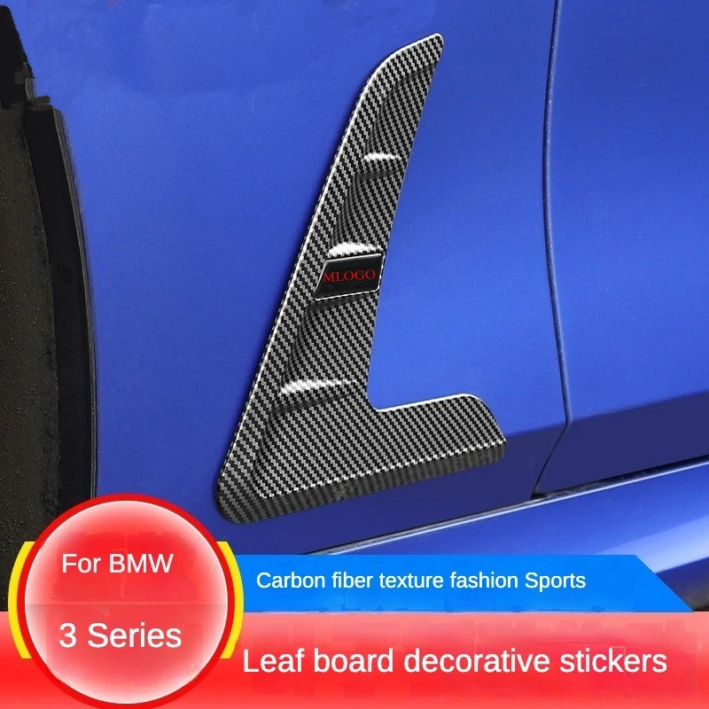 

Suitable For BMW 3 Series 325li M3 2020-2023 Modified Fender Side Mark Air Knife Fender Air Outlet Appearance Decoration
