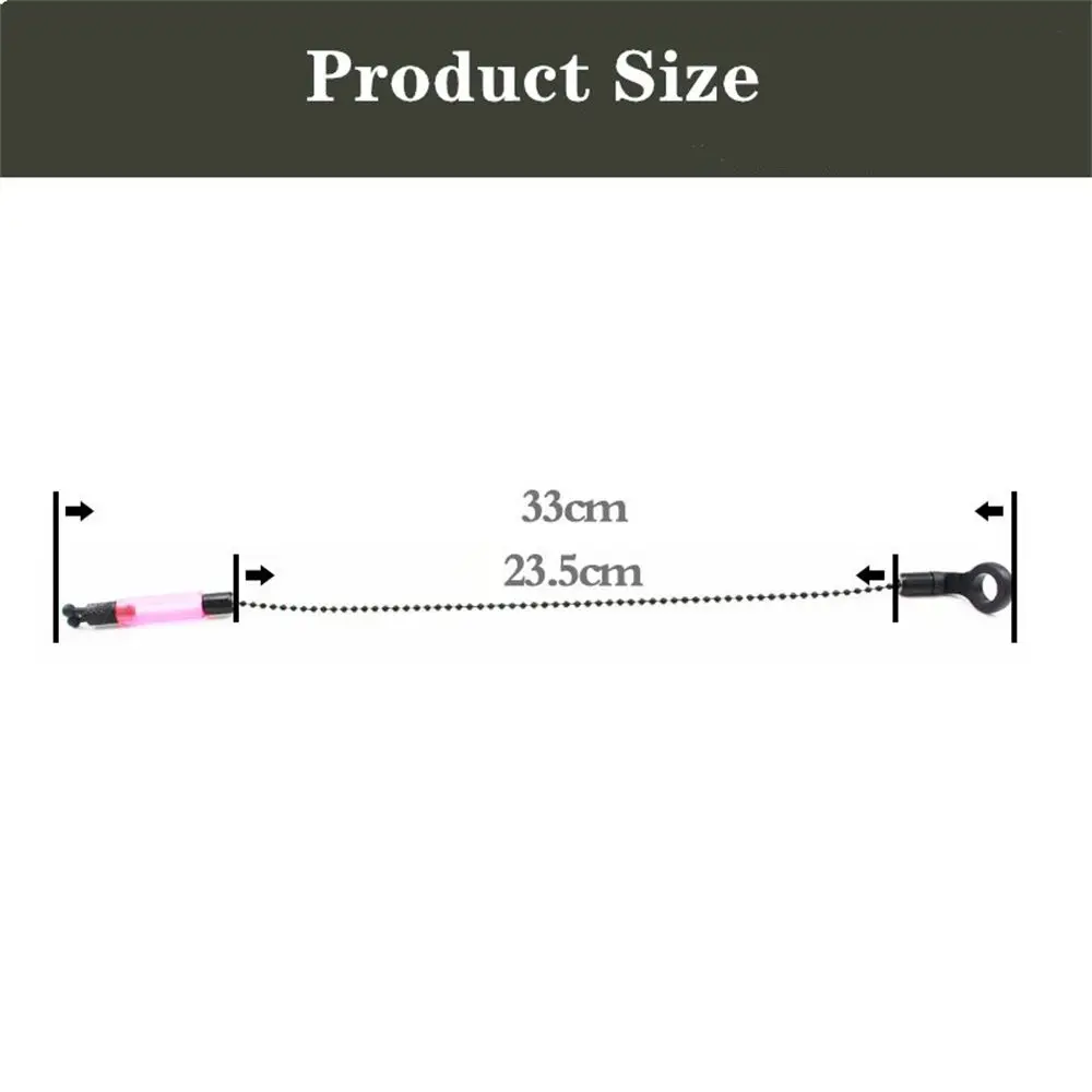1Pcs Durable Angling Supplies Fish Tackle Fishing Pliers Bite Alarm Indicators Fishing Accessories Soft Chain