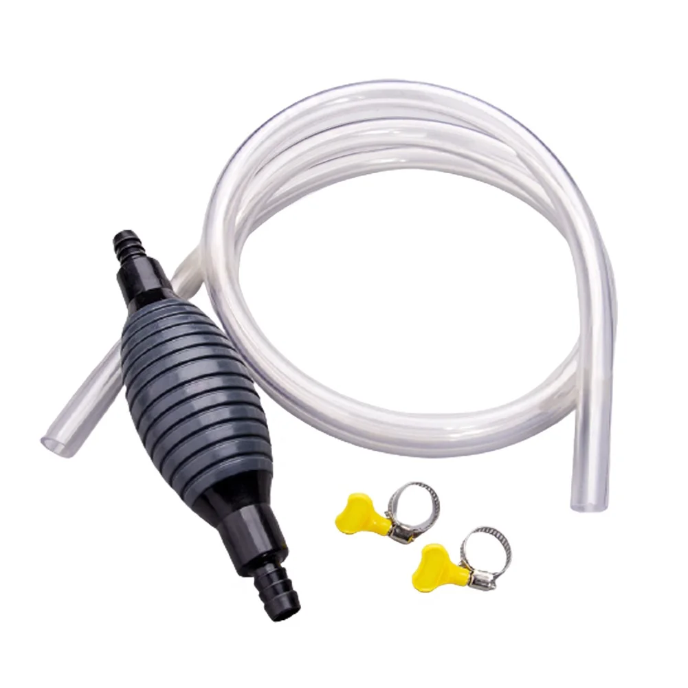 Hand Fuel Pump Car Fuel Tank Sucker Oil Transfer Manual Syphon for Petrol Diesel Liquid