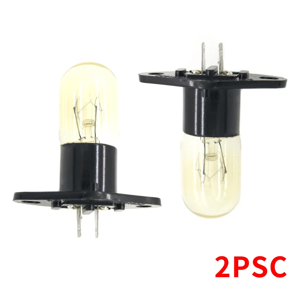Description Picture 2 of item2Pcs/lot Microwave Oven Refrigerator Bulb Spare Repair Parts Accessories 230V 20W Lamp Replacement for Lg Galanz Midea Samsung
