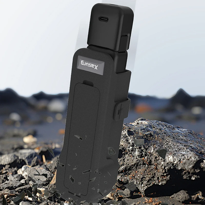 1Pcs DIY Accessories Protective Case For DJI Osmo Pocket 3 Gimbal Flip Protective Cover With 4 CPL/ND Filters Storage Slots