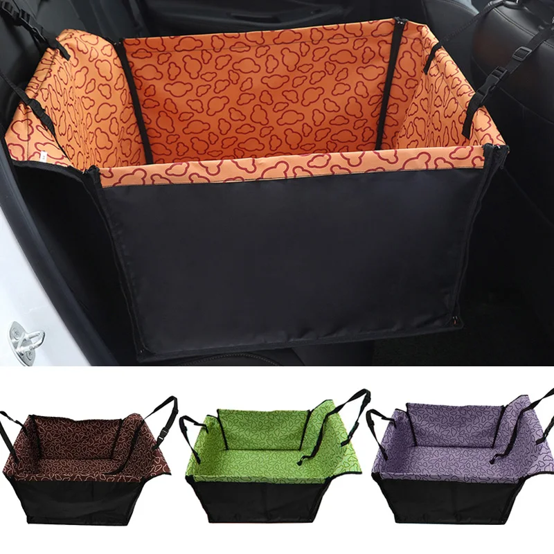 Waterproof Pet Carriers Dog Car Seat Cover Mats Hammock Cushion Carrying Bag