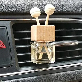 Flacone Vuoto, Bottiglia Vuota per Diffusore di Oli Essenziali Purificatore d'Aria per Auto, Bottiglia per Diffusore di Profumo per Auto Ornamento per Aromaterapia