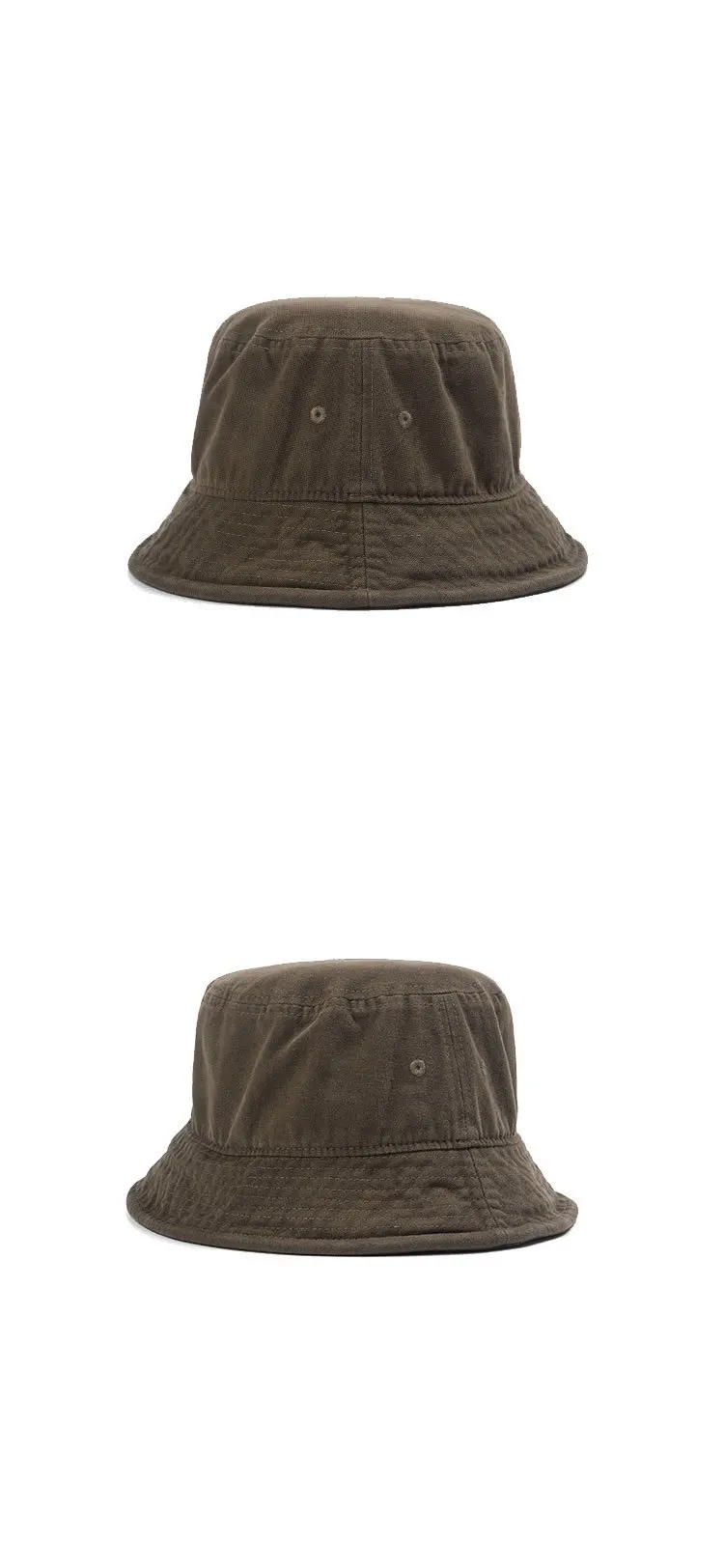 Fischerhüte mit großem Kopf für Damen und Herren, Panamahut, Panama-Sonnen-Angelhut, Fischermütze, hochwertiger Jeansstoff, 58–61 cm – Detail 17