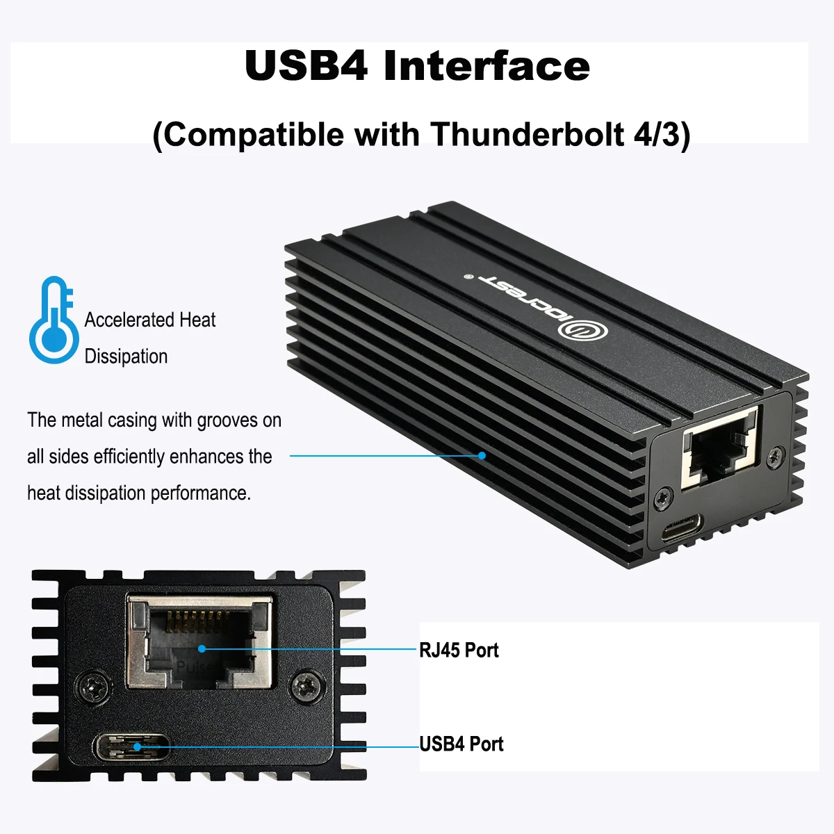 Рисунок 4 - Адаптер IOCREST USB4 с одним портом