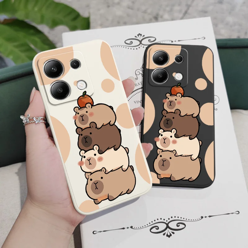 Stacked Bear Liquid Silicone Phone Case