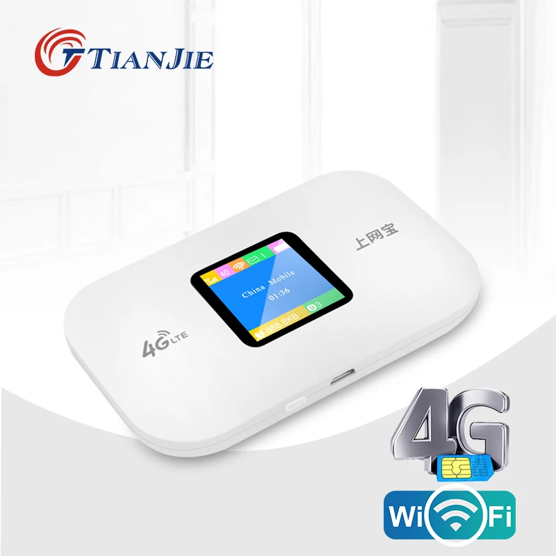 150Mbps 4G Wifi Router Sbloccato Modem Wireless 4G Wifi Sim Card Tasca Mobile Hotspot Batteria Adattatore Internet Ad Alta Velocità