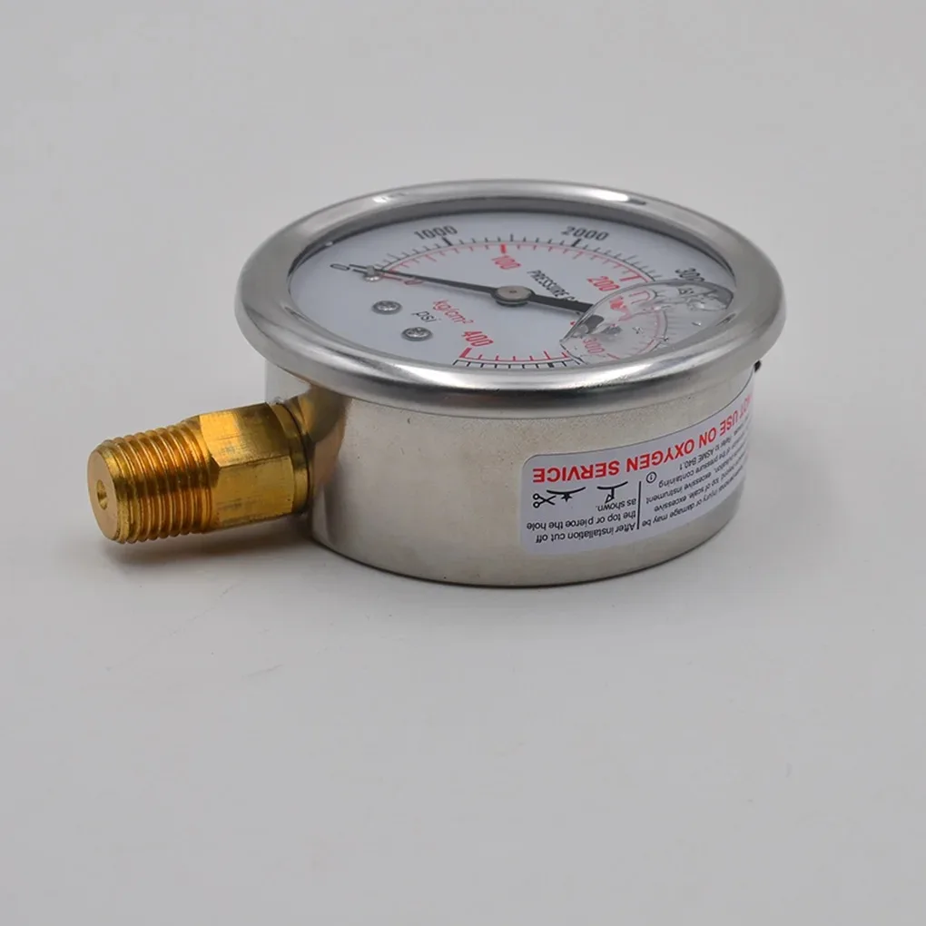 압력계 0-3500 PSI 0-5000 PSI 오일 압력계