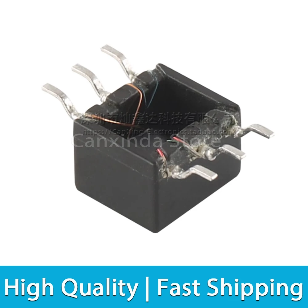 SMD SMT RF 변압기 절연 주파수, 0.2MHz-300MHz 임피던스 비율, 4:1 턴 비율, 2CT:1CT 절연, UT10538LS, 2 개