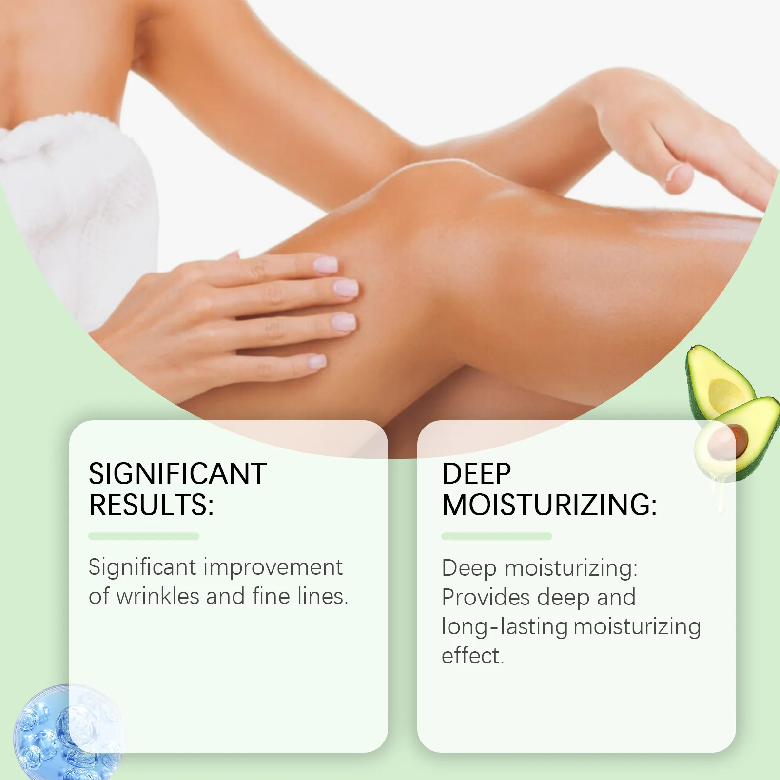 Collagen Body Cream Firming Remove Wrinkle Dark Spots Anti-Chapping Even Toning Bleaching Leg Moisturizing Skin Lightening Cream 4