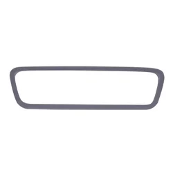 Silicone Rear View Mirror Protector Frame - Interior Rearview Cover Rubber Case Accessories (Grey)
