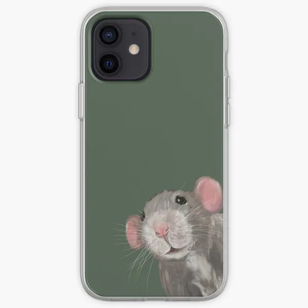 The Peeking Rat Green Iphone Custodia Rigida Per Telefono Cas Personalizzabile Per Iphone 6 6S 7 8 Plus X Xs Xr Max 11 12 13 14 Pro Max Mini
