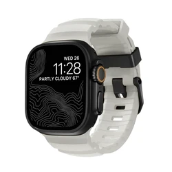 Rugged Armor Metal Case & Strap with HD Glass - Drop Resistant & Waterproof Cover for 44mm Series 4 5 6 SE (StartB - Only strap)
