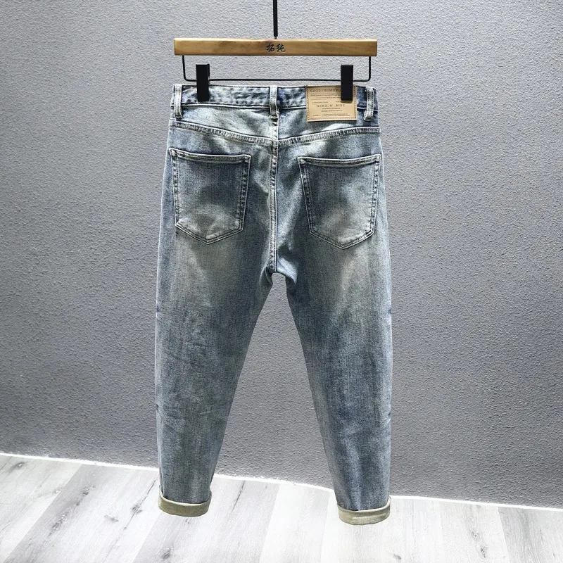 RNA デニム L.G.B archive diorhomme y2k ヒョウ柄 レオパード柄ロールアップワイドデニムパンツ 春 夏[品番