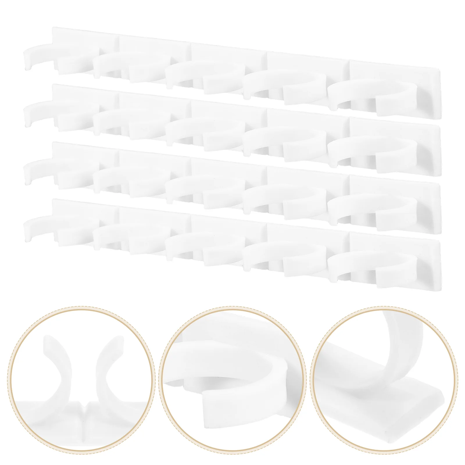 4pcs Kitchen Storage Rack Spice Storage Rack Spice Holder Food Clip Space-Saving Organizer Seasoning Bottle for Kitchen