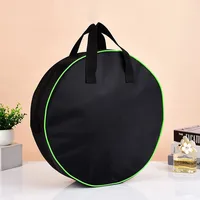 1pcs Oxford Fabric Bag Portable Round Tool Kits Hardware Car Charging Wire Buggy Bag Zipper Cylinder Bag 1