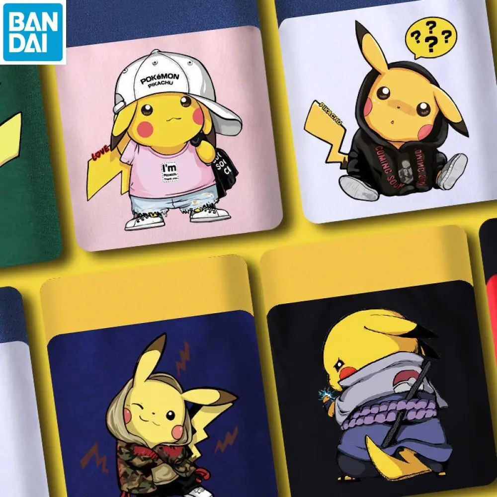 

2023 New Kawaii Pokemons Pikachus Softness and Comfort Ventilate Underwear Cute Cartoon Anime Boy Girl Soft Panties Student Gift