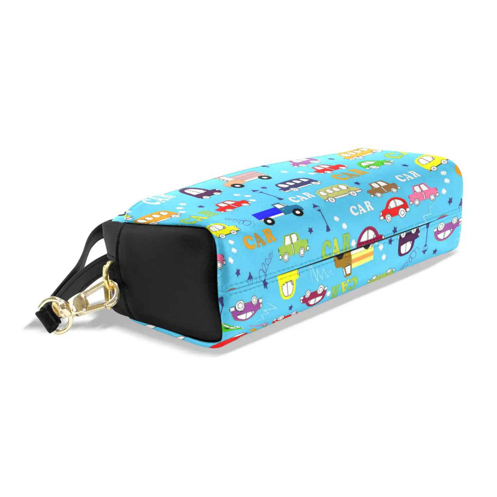 Kids Cute Pencil Case Scohlo Leather Cosmetic Animal Print Zipper Storage  Bags