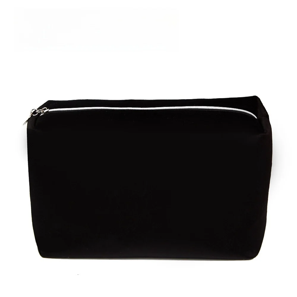 

Solid color storage bag with solid capacity of corduroy fabric