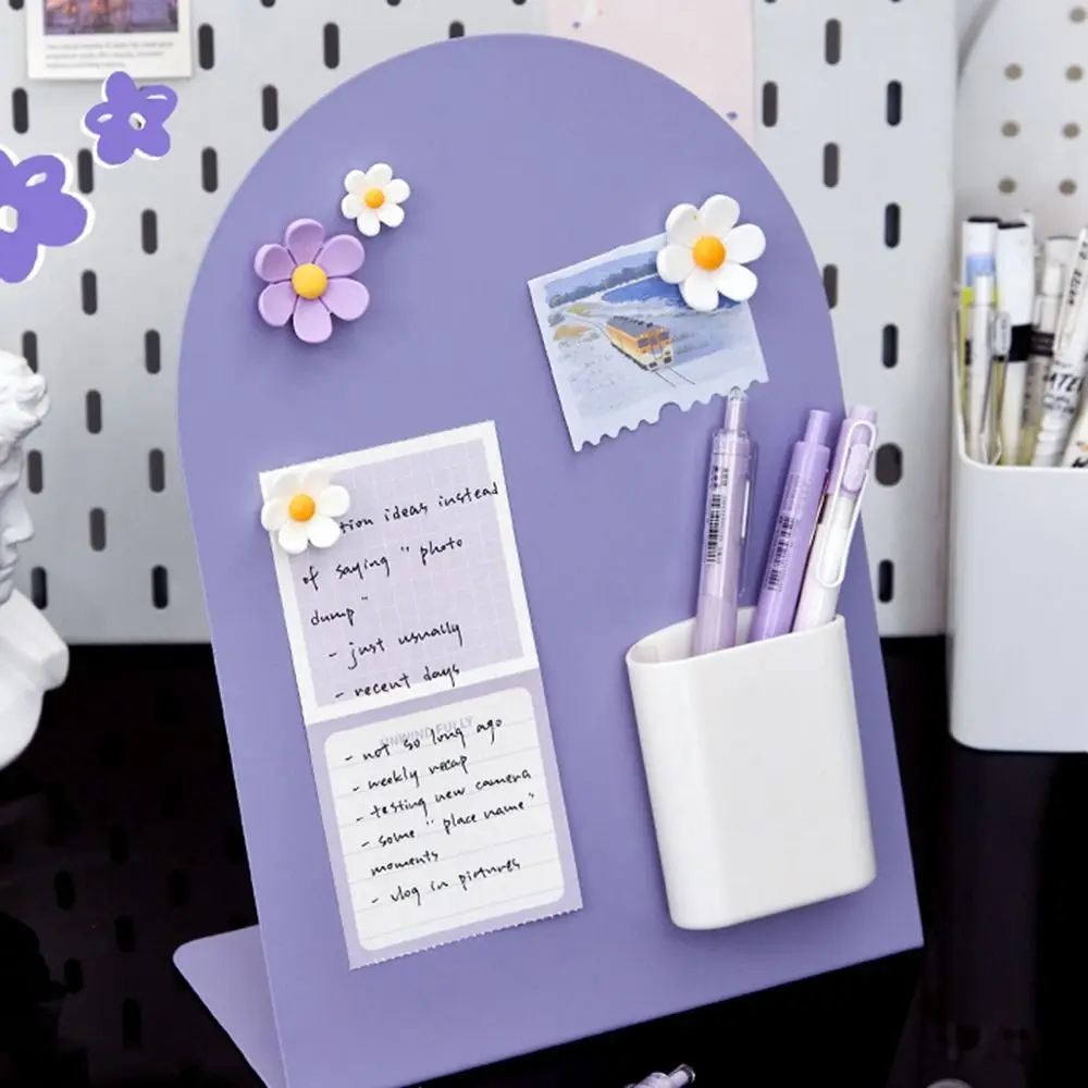 Creative Large Capacity Desktop Message Board Vertical Curved Storage Board Entrance Display Board Office Home Desktop Ornament