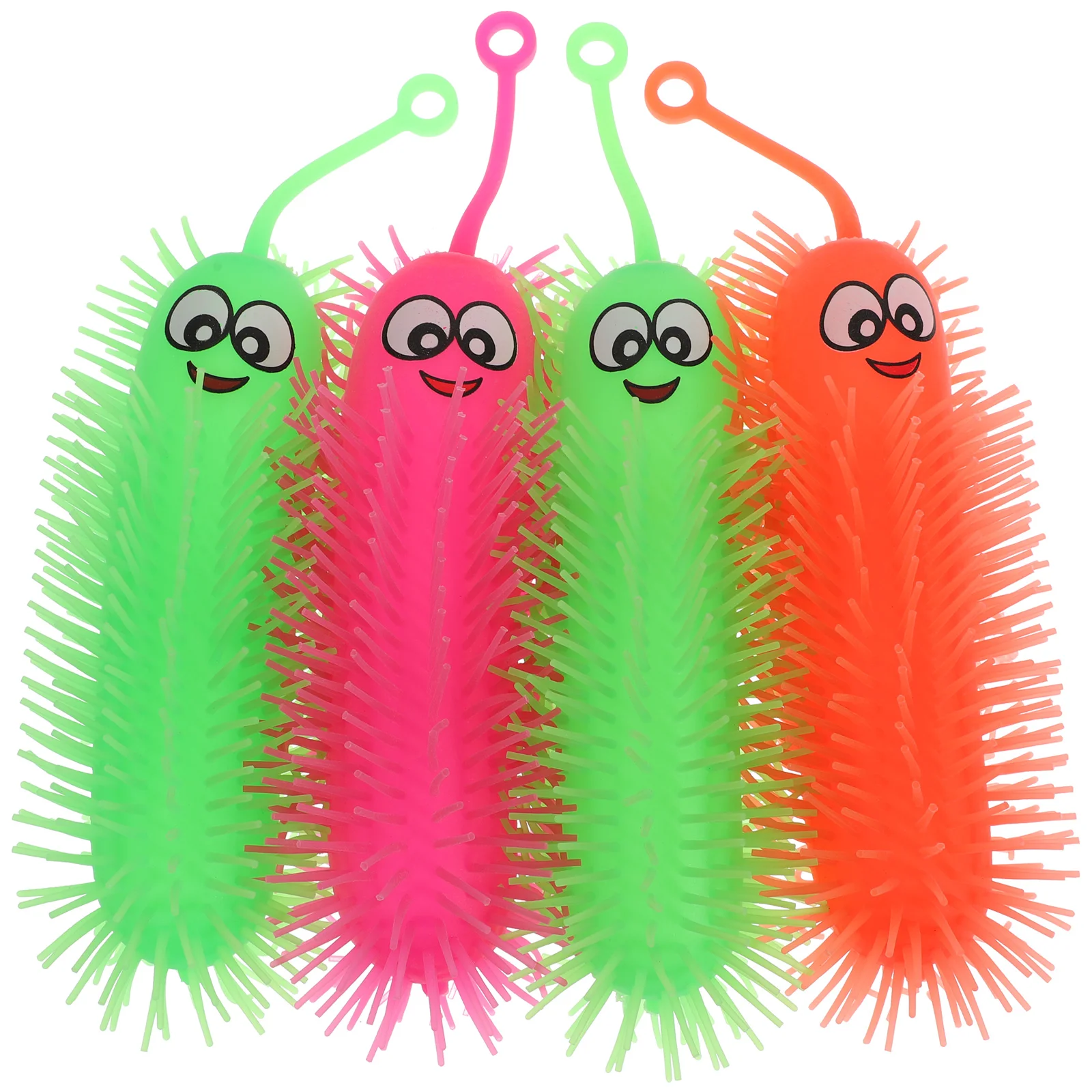 

4PCS Colorful Caterpillar Puffer Ball Household Playing Toys