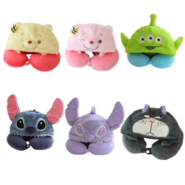 Comfortable Stitch Alien Neck Pillow Kawaii Anime Office Nap