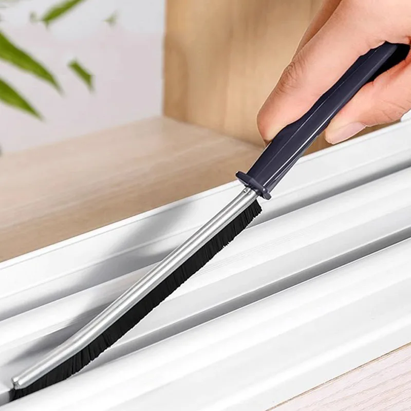 4/1Pcs Hard Bristle Gap Cleaning Brush Durable Grout Long Handle Cleaner Brush for Tile Joints Dead Angle Auto Detailing Brushes 2
