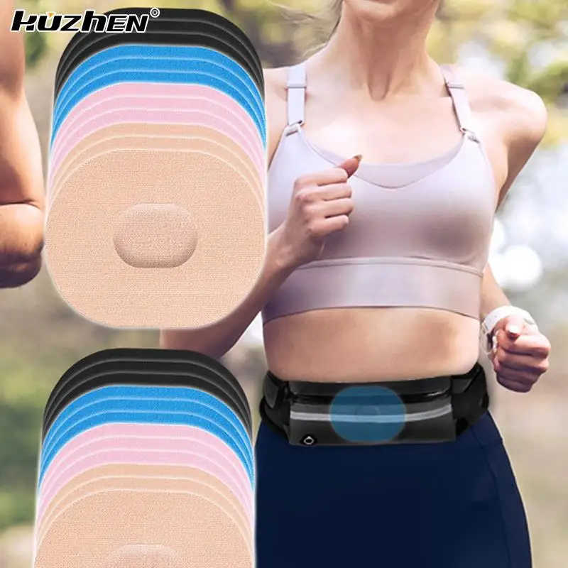 

Adhesive Patches Sports Sensor Stickers Fixic Covers Breathable Oval Waterproof Skin-friendly Outdoor Climbing 5Pcs