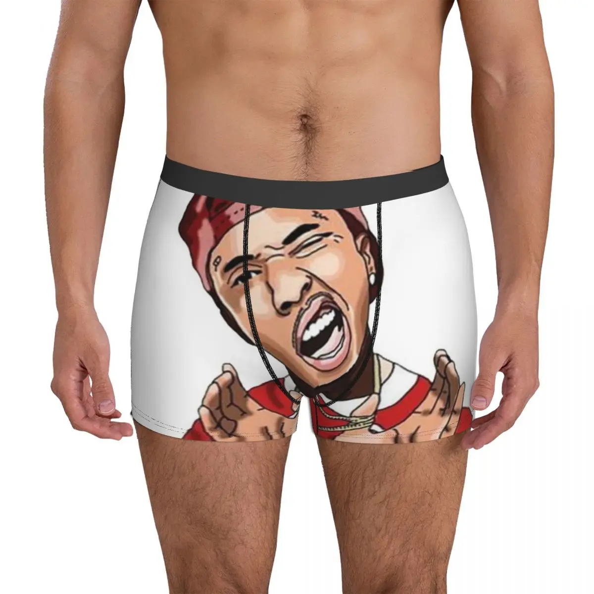 Principal Karet Tyga Cantor Rap Underwear Preto Bomba Hip Pop Futuro  Clássico Calcinha Design Boxer Breve 3d Bolsa Grandes Boxershorts - Cuecas  Boxer - AliExpress