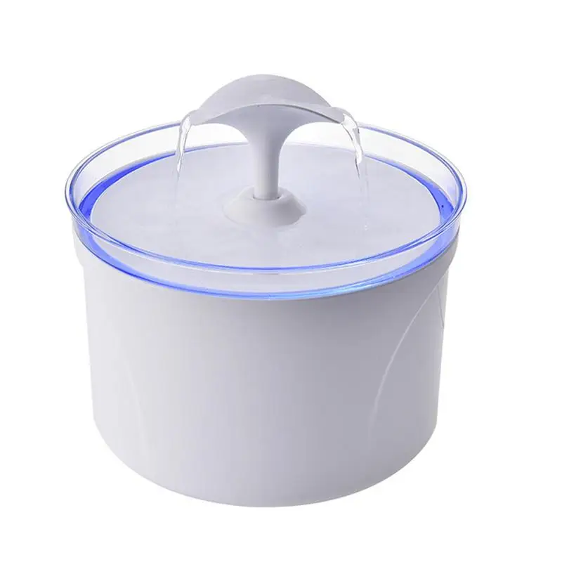 

Pet Water Fountain Dog Cat Water Fountain Automatic Drinking Fountain With LED Lights Ultra Silent Cat Fountain With LED Light