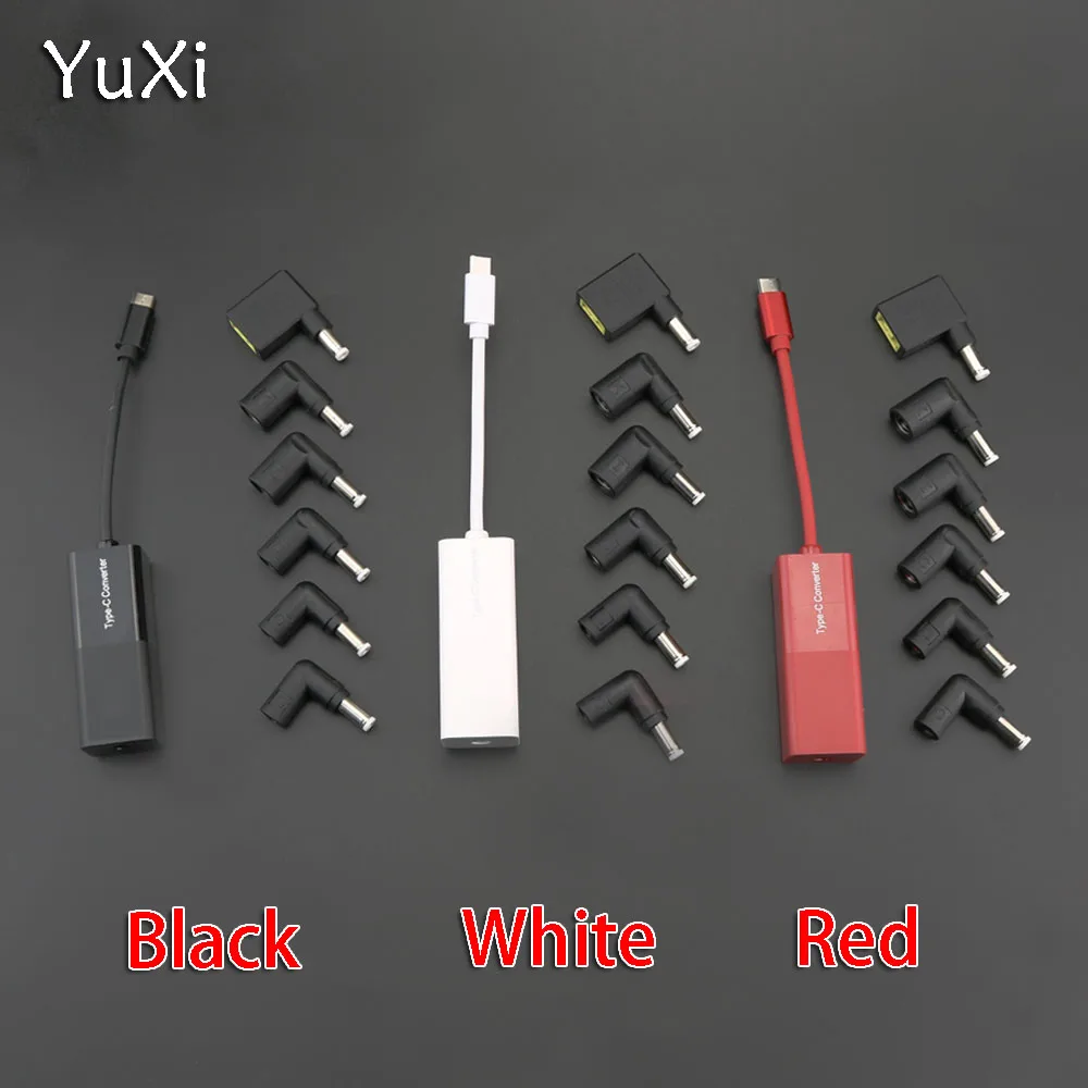 

YuXi 1pcs/lot Type-C connector adapter converter For Lenovo Dell HP ASUS Sony Acer currency Adapter replacement