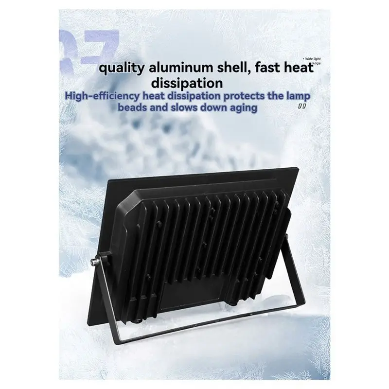 ABAH-200W 야외 LED 투광등 200W 방수 야외 조명 차고 체육관 거리 벽면용 고출력 스포트라이트