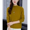 Cashmere Sweater Women Half turtleneck Solid color Pullovers 2025 Winter Autumn Cashmere Sweater Women 1