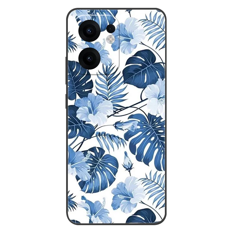 Marble Soft Matte Silicone Back Cover - Full Coverage Phone Case