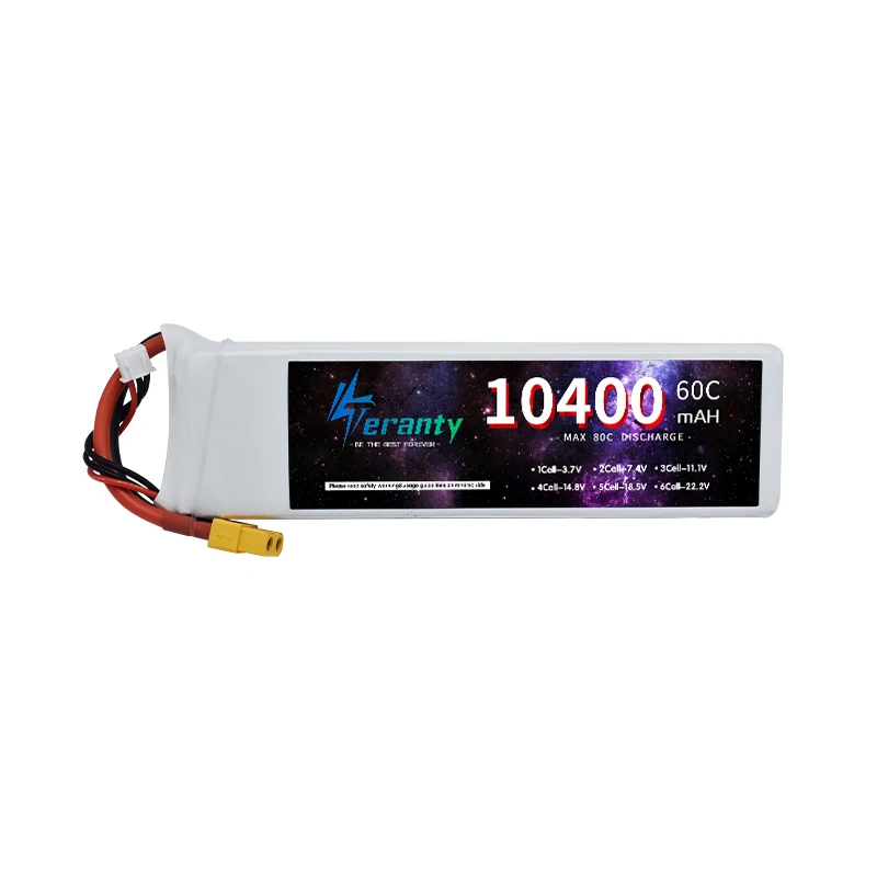 Batterie LiPo 2S 7.4V 1500-2700mAh 45C pour RC - XT60/T Plug