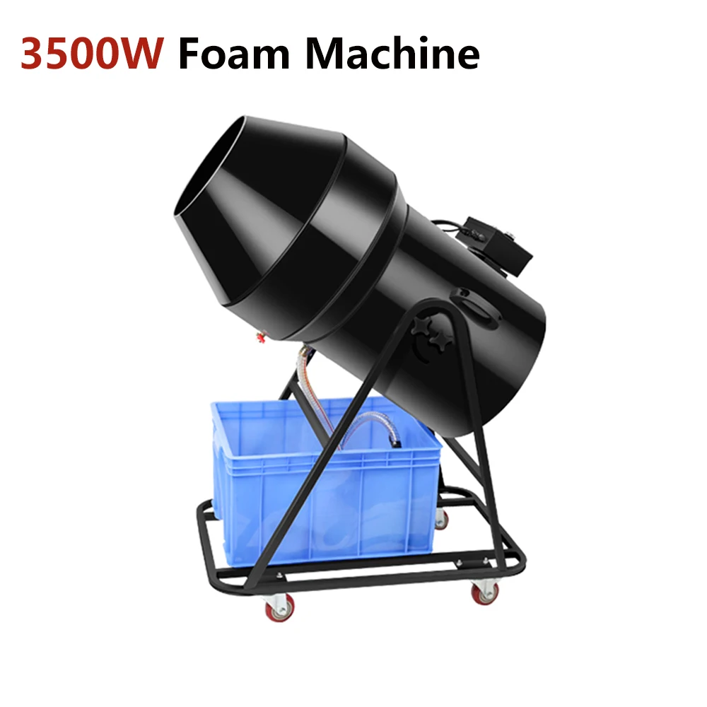 thumbnail image 1 of Máquina de espuma de 2500/3000/3500/4000 W, para actividades al aire libre en piscinas grandes, cabezal móvil, pulverizador, chorro de agua, cañón para fiestas, máquina para hacer espuma, 1 of 5