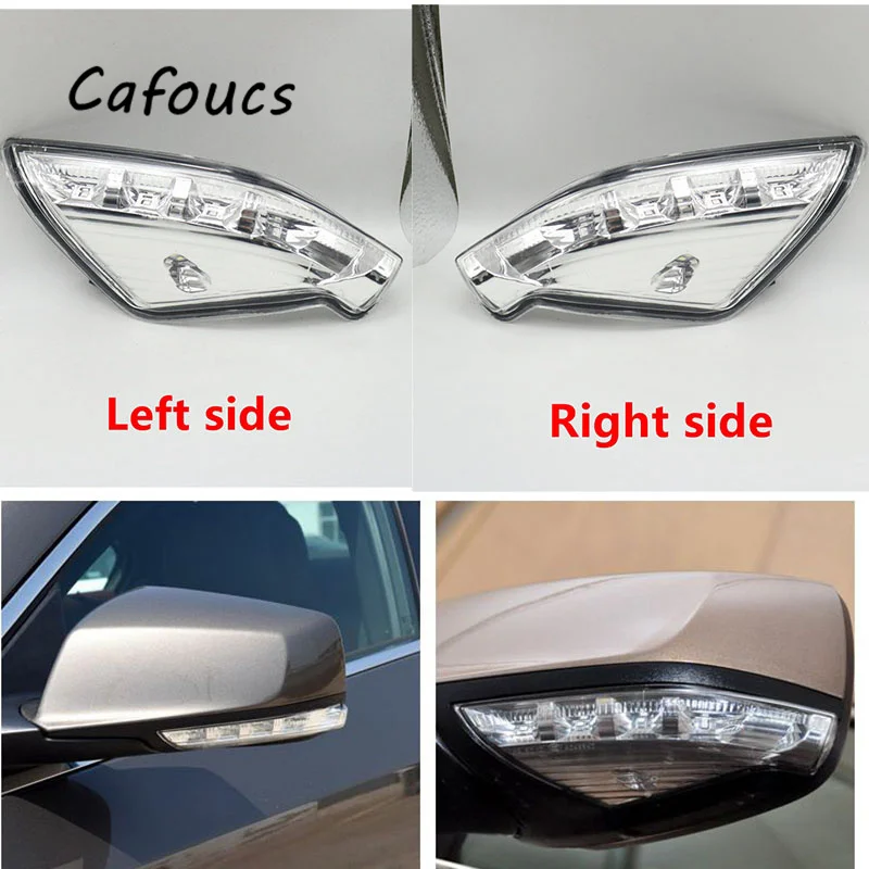 Cafoucs For Buick Lacrosse Car Turn Signal Light Rearview Mirror