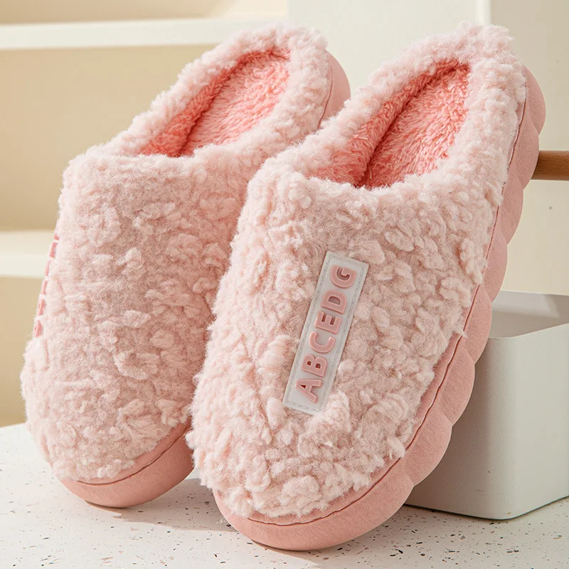 Evshine New Winter Warm Cotton Slippers For Women Cotton Slippers Living Room Bedroom Women Slippers Comfort Casual House Slides 4
