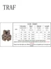 TRAF Spring Summer Women's Leopard Vest 2024 Fashion V-Neck Single-Breasted Vest Top Female Casual Cropped Sleeveless Coat New 6
