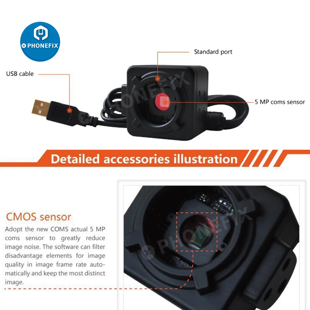 【秋割】 USB顕微鏡カメラ 顕微鏡用デジタルカメラHD 5MP CMOS Amazon.co.jp: HAYEAR 5MP HD USB2.0産業顕微鏡カメラ 3m USB