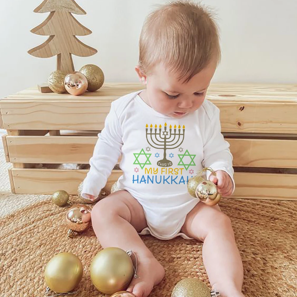 Hanukkah romper