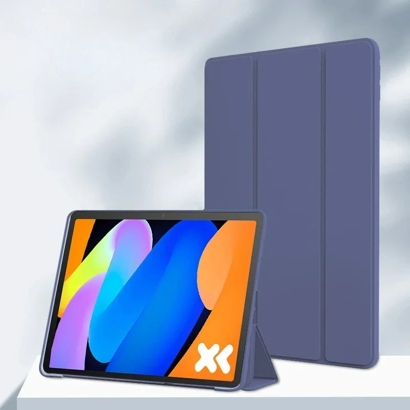 Premium Liquid Silicone Flip Stand Case for Tablets - Soft PU Cover, Enhanced Protection