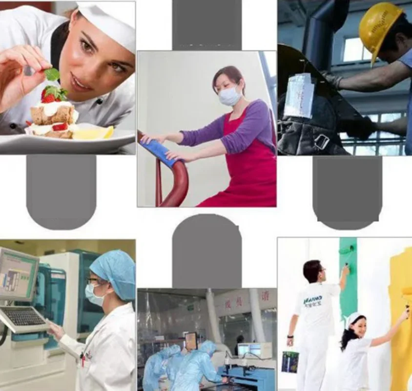 100pcs Nitrile Gloves Food Grade Waterproof Allergy Free Disposable Woman Girl Work Safety Gloves,disposable gloves,disposable nitrile gloves,disposable plastic gloves,kitchen cleaning gloves