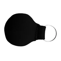 Waterproof Floating Neoprene Keychain for Outdoor Water Activities (Black 1)