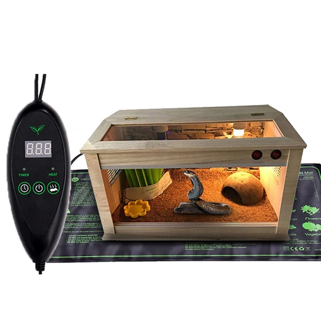 Palánta Melegítő Szőnyeg Növényi Vetőmag Csírázó Pad Hidroponikus Meleg Dugó Klónindító Párnák Erős Tapadást Digitális Termosztáttal - Image 5