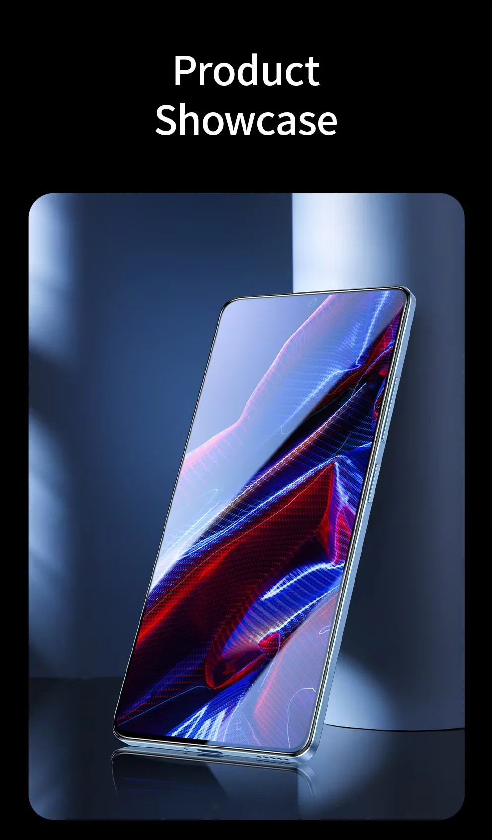 SmartDevil Displayschutzfolie für Xiaomi 14T 13T Pro Redmi K60 Ultra, vollständige Abdeckung, gehärtete Glasfolie, klare Privatsphäre für Redmi K70 – Detail 6