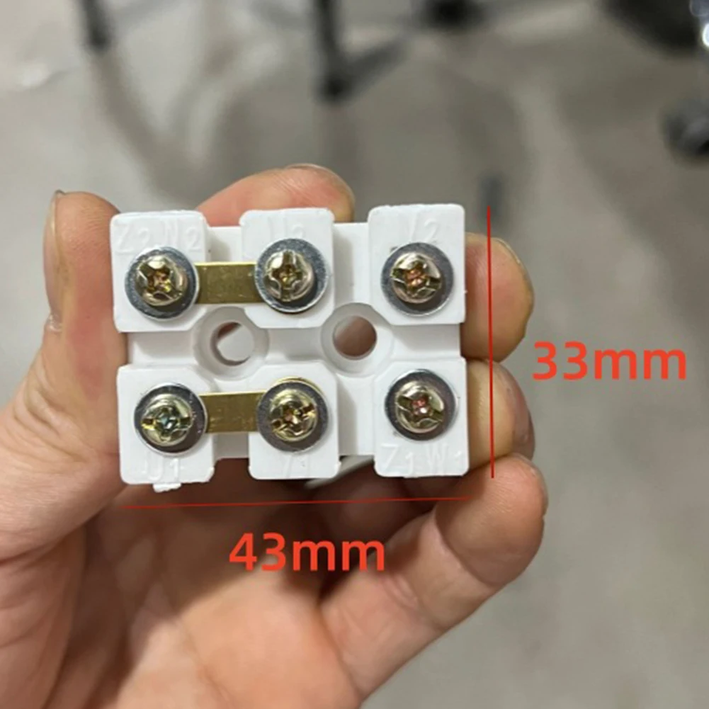 Description Picture 6 of itemSingle-phase Wiring Terminal Block Connection Box 220V Motor Capacitor Protector Electric Connector Electrical Tool Parts