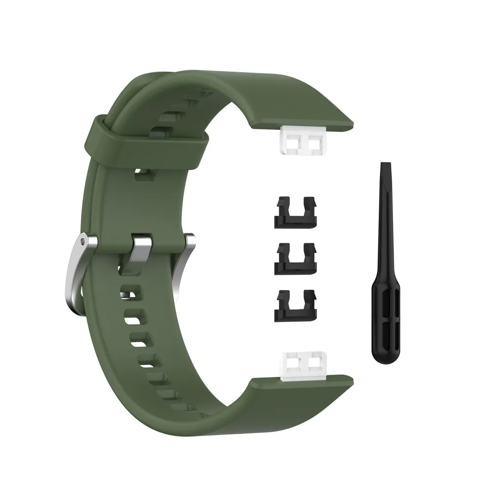 Silicone Sport Wristband Replacement for Smartwatch – Durable Strap with Tool Included