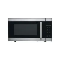 1.6 Cu ft Sensor Cook Countertop Microwave Oven in Stainless Steel,30-second one touch button, easy-to-read digital LED display 1